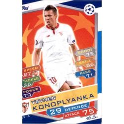 Yevhen Konoplyanka Sevilla SEV15 Match Attax Champions 2016-17