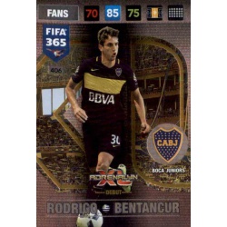 Rodrigo Bentancur Debut Boca Juniors 406 FIFA 365 Adrenalyn XL 2017