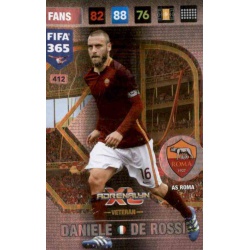 Daniele De Rossi Veteran Roma 412 FIFA 365 Adrenalyn XL 2017