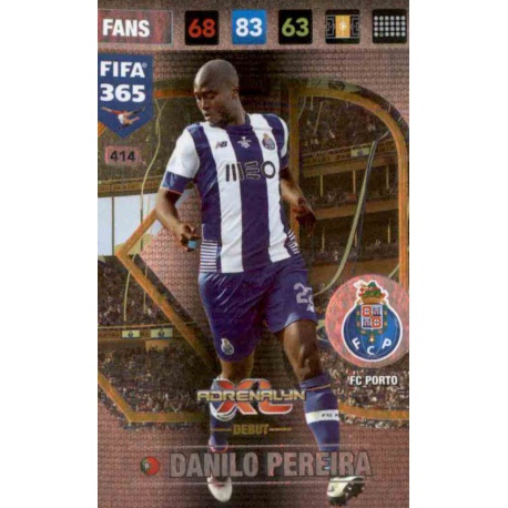 Danilo Pereira Debut Porto 414 FIFA 365 Adrenalyn XL 2017