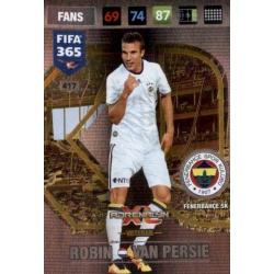 Robin Van Persie Veteran Fenerbahce 417 FIFA 365 Adrenalyn XL 2017