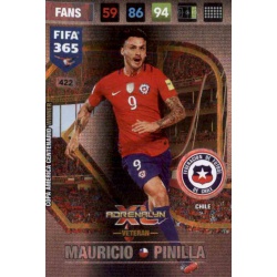 Mauricio Pinilla Veteran Chile 422 FIFA 365 Adrenalyn XL 2017