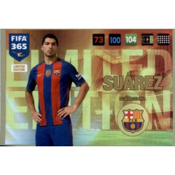 Luis Suárez Limited Edition Barcelona FIFA 365 Adrenalyn XL 2017