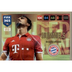 Mats Hummels Limited Edition Bayern München FIFA 365 Adrenalyn XL 2017