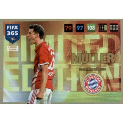 Thomas Müller Limited Edition Bayern München FIFA 365 Adrenalyn XL 2017