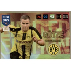 Mario Götze Limited Edition Borussia Dortmund FIFA 365 Adrenalyn XL 2017