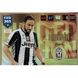 Gonzalo Higuain Limited Edition Juventus FIFA 365 Adrenalyn XL 2017