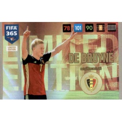 Kevin De Bruyne Limited Edition Belgique/België FIFA 365 Adrenalyn XL 2017