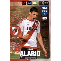 Lucas Alario River Plate 90 FIFA 365 Adrenalyn XL 2017 Nordic Edition