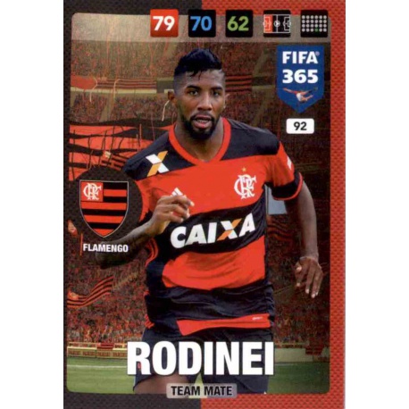 Rodinei Flamengo 92 FIFA 365 Adrenalyn XL 2017 Nordic Edition