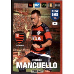 Federico Mancuello Flamengo 94 FIFA 365 Adrenalyn XL 2017 Nordic Edition