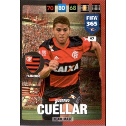 Gustavo Cuéllar Flamengo 97 FIFA 365 Adrenalyn XL 2017 Nordic Edition