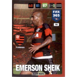 Emerson Sheik Flamengo 98 FIFA 365 Adrenalyn XL 2017 Nordic Edition