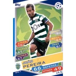 João Pereira Sporting Portugal SPO7 Match Attax Champions 2016-17
