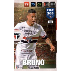 Bruno São Paulo FC 102 FIFA 365 Adrenalyn XL 2017 Nordic Edition