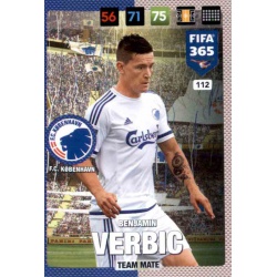 Benjamin Verbič F.C. København 112 FIFA 365 Adrenalyn XL 2017 Nordic Edition