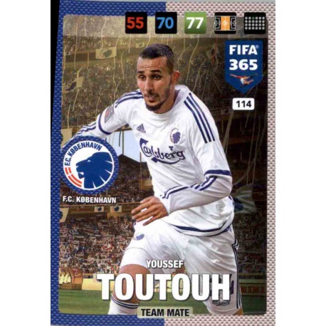 Youssef Toutouh F.C. København 114 FIFA 365 Adrenalyn XL 2017 Nordic Edition