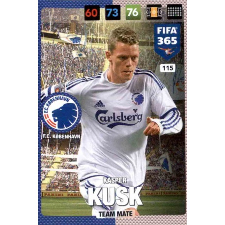 Kasper Kusk F.C. København 115 FIFA 365 Adrenalyn XL 2017 Nordic Edition