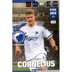 Andreas Cornelius F.C. København 116 FIFA 365 Adrenalyn XL 2017 Nordic Edition