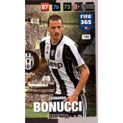Leonardo Bonucci Juventus 190 FIFA 365 Adrenalyn XL 2017 Nordic Edition