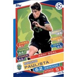 Bruno Paulista Away Goal SPO9 Match Attax Champions 2016-17