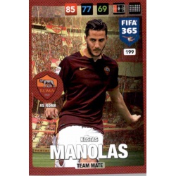 Kostas Manolas AS Roma 199 FIFA 365 Adrenalyn XL 2017 Nordic Edition