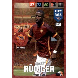 Antonio Rüdiger AS Roma 200 FIFA 365 Adrenalyn XL 2017 Nordic Edition