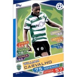 William Carvalho Sporting Portugal SPO10 Match Attax Champions 2016-17