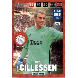 Jasper Cillessen AFC Ajax 208 FIFA 365 Adrenalyn XL 2017 Nordic Edition