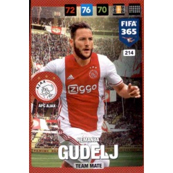 Nemanja Gudelj AFC Ajax 214 FIFA 365 Adrenalyn XL 2017 Nordic Edition