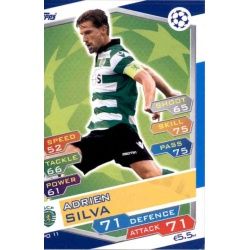 Adrien Silva Sporting Portugal SPO11 Match Attax Champions 2016-17