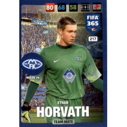 Ethan Horvath Molde F.K. 217 FIFA 365 Adrenalyn XL 2017 Nordic Edition