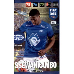 Isak Ssewankambo Molde F.K. 220 FIFA 365 Adrenalyn XL 2017 Nordic Edition