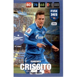 Domenico Criscito FC Zenit 256 FIFA 365 Adrenalyn XL 2017 Nordic Edition