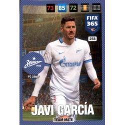 Javi Garcia FC Zenit 258 FIFA 365 Adrenalyn XL 2017 Nordic Edition