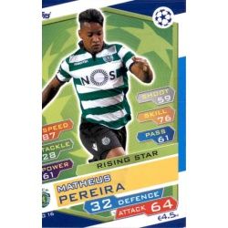 Matheus Pereira Rising Star SPO16 Match Attax Champions 2016-17