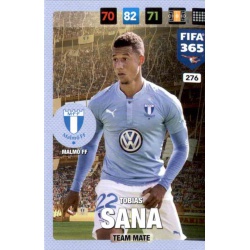 Tobias Sana Malmö FF 276 FIFA 365 Adrenalyn XL 2017 Nordic Edition