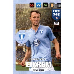 Magnus Wolff Eikrem Malmö FF 279 FIFA 365 Adrenalyn XL 2017 Nordic Edition