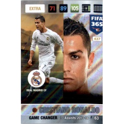 Cristiano Ronaldo Game Changer Real Madrid CF 437 FIFA 365 Adrenalyn XL 2017 Nordic Edition