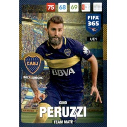 Gino Peruzzi Boca Juniors UE1 FIFA 365 Adrenalyn XL 2017 Update Edition