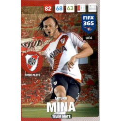 Arturo Mina River Plate UE6 FIFA 365 Adrenalyn XL 2017 Update Edition