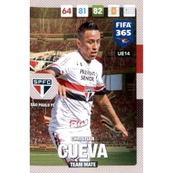 Christian Cueva São Paulo UE14 FIFA 365 Adrenalyn XL 2017 Update Edition