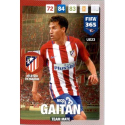 Nico Gaitán Atlético Madrid UE23 FIFA 365 Adrenalyn XL 2017 Update Edition