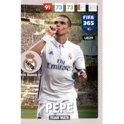 Pepe Real Madrid UE29 FIFA 365 Adrenalyn XL 2017 Update Edition