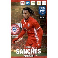 Renato Sanches Bayern München UE39 FIFA 365 Adrenalyn XL 2017 Update Edition
