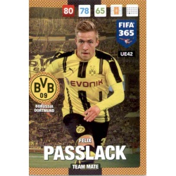 Felix Passlack Borussia Dortmund UE42 FIFA 365 Adrenalyn XL 2017 Update Edition