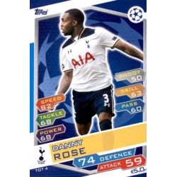 Danny Rose Tottenham Hotspur TOT4 Match Attax Champions 2016-17