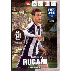 Daniele Rugani Juventus UE57 FIFA 365 Adrenalyn XL 2017 Update Edition