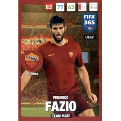 Federico Fazio AS Roma UE62 FIFA 365 Adrenalyn XL 2017 Update Edition