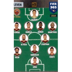 Eleven 4-2-3-1 AS Roma UE64 FIFA 365 Adrenalyn XL 2017 Update Edition